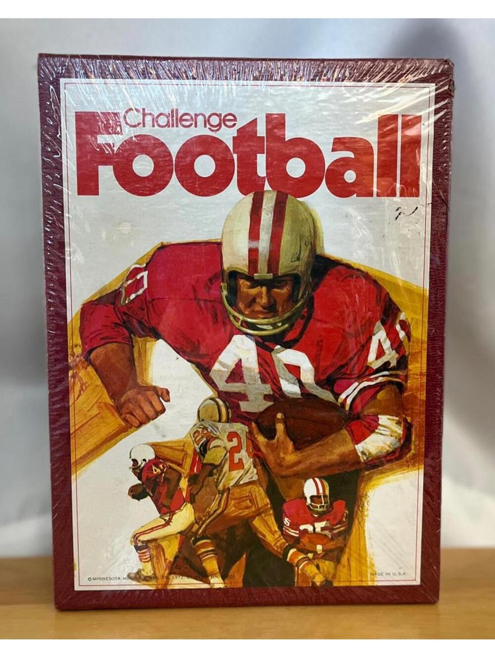 Challenge Football Board Game - Vintage 3M Bookshelf New Sealed